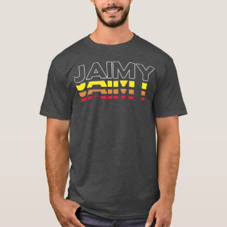 Jaimy First Name Funny Vintage Sunset Jaimy vintag Tシャツ