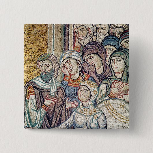 Jairusの娘の上昇 缶バッジ (正面)