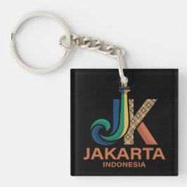 Jakarta Indonesia Southeast Asia キーホルダー