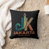 Jakarta Indonesia Southeast Asia クッション (ブランケット)