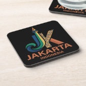 Jakarta Indonesia Southeast Asia コースター (左側)