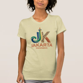 Jakarta Indonesia Southeast Asia Tシャツ
