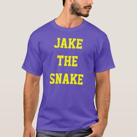 JakeヘビのTシャツ Tシャツ (正面)