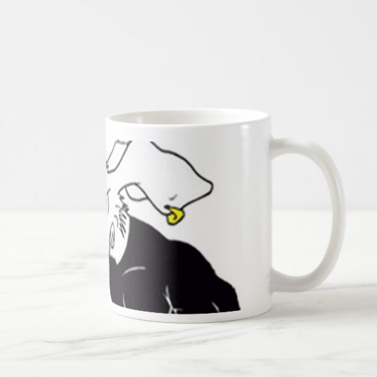 JAKE邪悪なノウサギ コーヒーマグカップ (右)