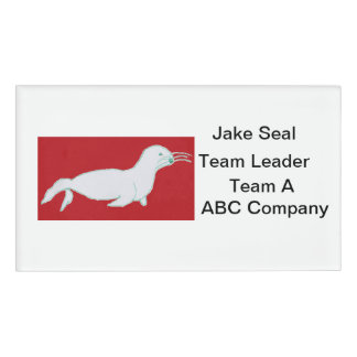 Jake Seal 名札