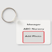 Jake Seal Identity Keychain キーホルダー (裏面)