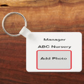 Jake Seal Identity Keychain キーホルダー (裏面)