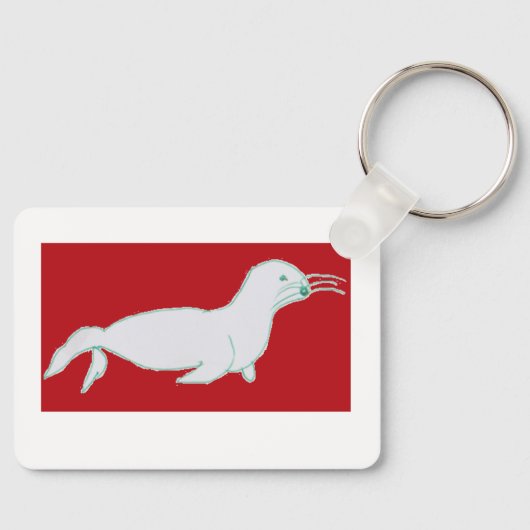 Jake Seal Metal Keyring キーホルダー (正面)