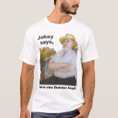 "Jakey"はPAのオランダのデザインを言います Tシャツ (正面)