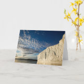 Jakobshavn Glacier in Disko Bay カード (黄色い花)