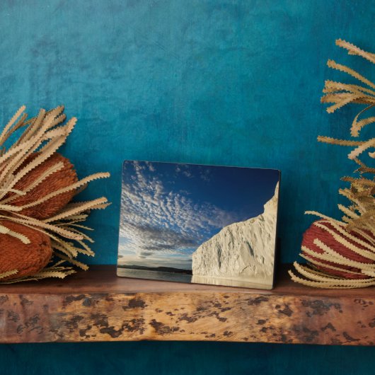 Jakobshavn Glacier in Disko Bay フォトプラーク (側面)