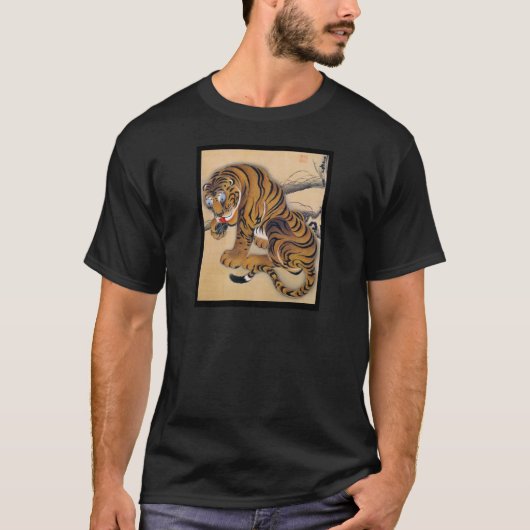 Jakuchu_ 虎図 tシャツ (正面)