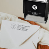 JALAINEミニマルモダンリストビジネスブランディングロゴ セルフインキングスタンプ