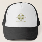 Jalique's Way Classic Logo Trucker Hat キャップ (正面)
