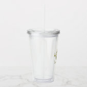 Jalique's Way Cup and straw アクリルタンブラー (右)