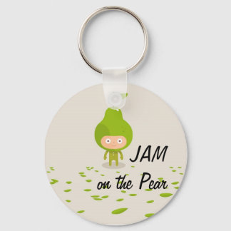 JAM on the Pear Keychain キーホルダー