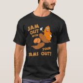 Jam Out With Your Yams Out Apparel Sweet Potato Th Tシャツ (正面)
