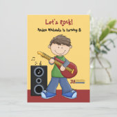 Jam Session - Birthday Party Invitation（ジャムセッション-誕 招待状 (スタンド正面)