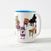 Jam Session Mug ツートーンマグカップ (正面右)
