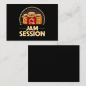 Jam Session Music Pun Jelly Lover 名刺 (正面/裏面)