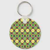 Jamahiri ® Libya | Africa Pattern キーホルダー (裏面)
