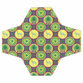 Jamahiri ® Libya | Africa Pattern サッカーボール (フラット)