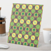 Jamahiri ® Libya | Africa Pattern  台座サイン (インサイチュ)