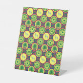 Jamahiri ® Libya | Africa Pattern 台座サイン (正面)