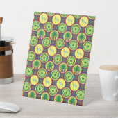 Jamahiri ® Libya | Africa Pattern  台座サイン (インサイチュ)