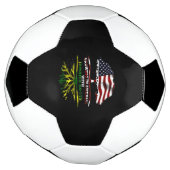 Jamaica サッカーボール (回転)