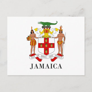 JAMAICA – 紋章/紋章/旗/色/紋章 ポストカード