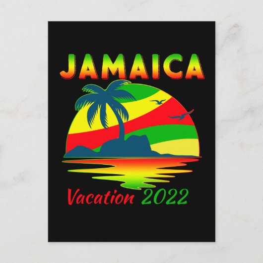 Jamaica 2022 Cruise Vacation Group Matching  ポストカード (正面)