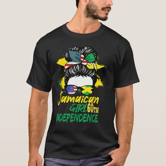 Jamaica 60th Celebrations Independence Day 2022 Ja Tシャツ (正面)