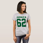 Jamaica 62 - Proud Jamaicans - Reggae Rasta Shirt Tシャツ (正面フル)