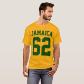 Jamaica 62 - Proud Jamaicans - Reggae Rasta Shirt Tシャツ (正面フル)