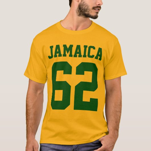 Jamaica 62 - Proud Jamaicans - Reggae Rasta Shirt Tシャツ (正面)