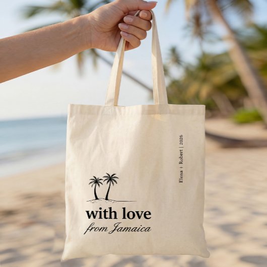 Jamaica Add Your Destination Wedding Welcome トートバッグ