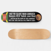 JAMAICA AUG 1 1834. 8 1/4" スケートボードデッキ (横)