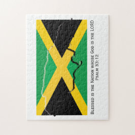 JAMAICA | Blessed Nation | JAMAICAN FLAG ジグソーパズル