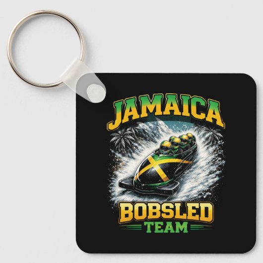 Jamaica Bobsled Team キーホルダー (正面)