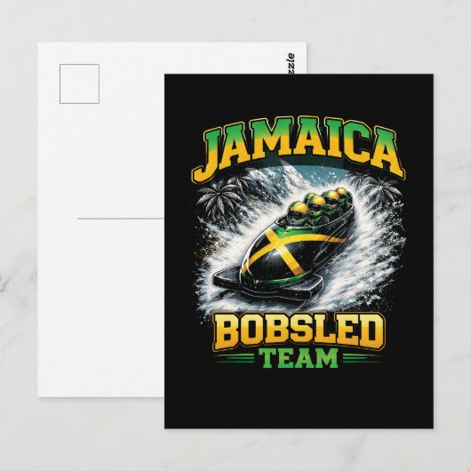 Jamaica Bobsled Team ポストカード (正面/裏面)