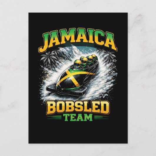Jamaica Bobsled Team ポストカード (正面)