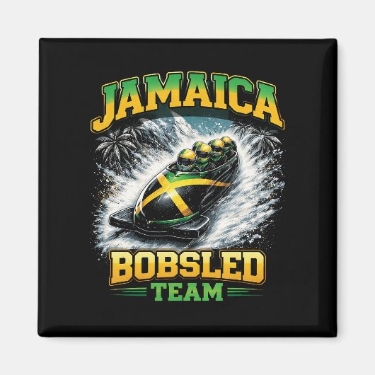 Jamaica Bobsled Team マグネット (正面)