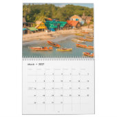 Jamaica calendar カレンダー (3月 2027)