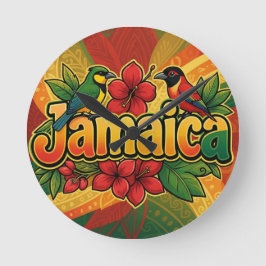 Jamaica dreams ラウンド壁時計