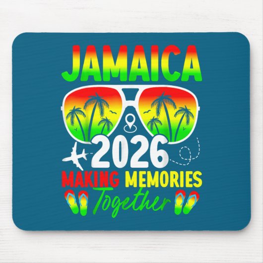 Jamaica Family Reunion 2026 Making Memories Vacati マウスパッド (正面)