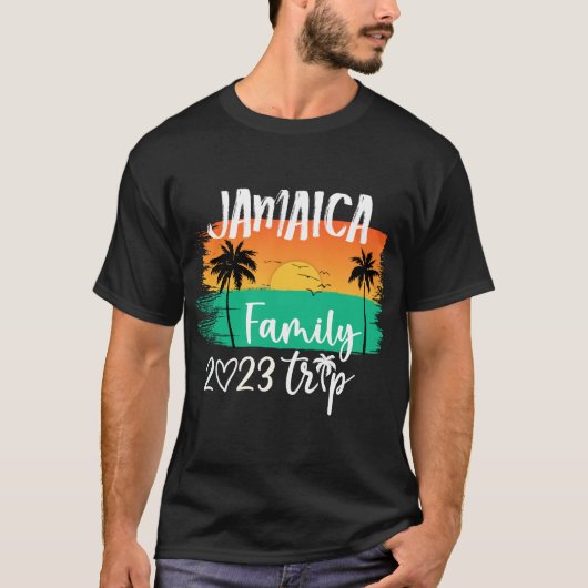 Jamaica Family Trip 2023 Tシャツ (正面)