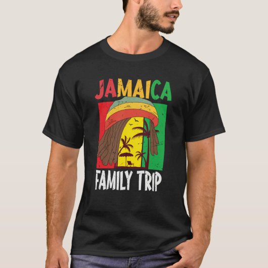 Jamaica Family Vacation Jamaica Holiday Caribbean  Tシャツ (正面)