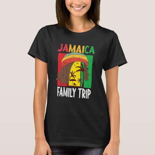 Jamaica Family Vacation Jamaica Holiday Caribbean  Tシャツ (正面)