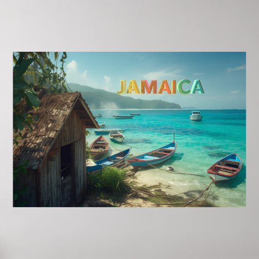 jamaica fishing shack ポスター (正面)